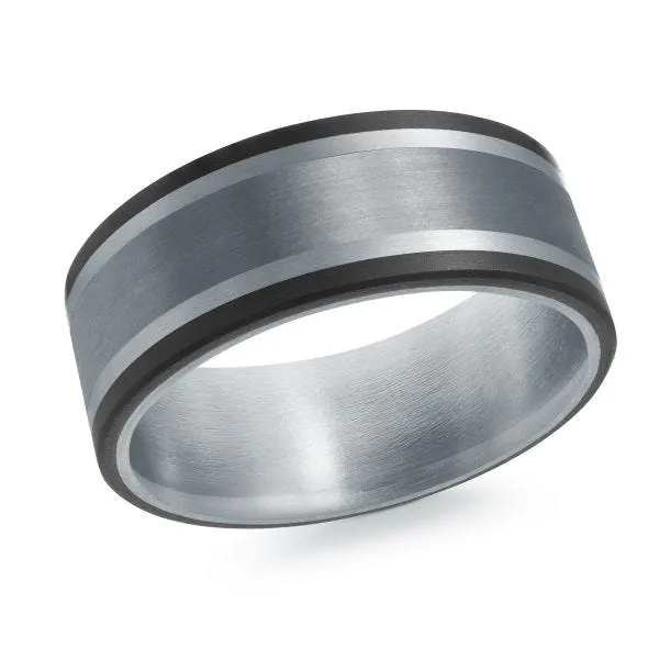14K White Gold Ring from the Tantalum Collection by Malo - MRDTN-038-9W