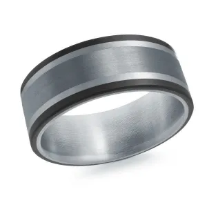 14K White Gold Ring from the Tantalum Collection by Malo - MRDTN-038-9W