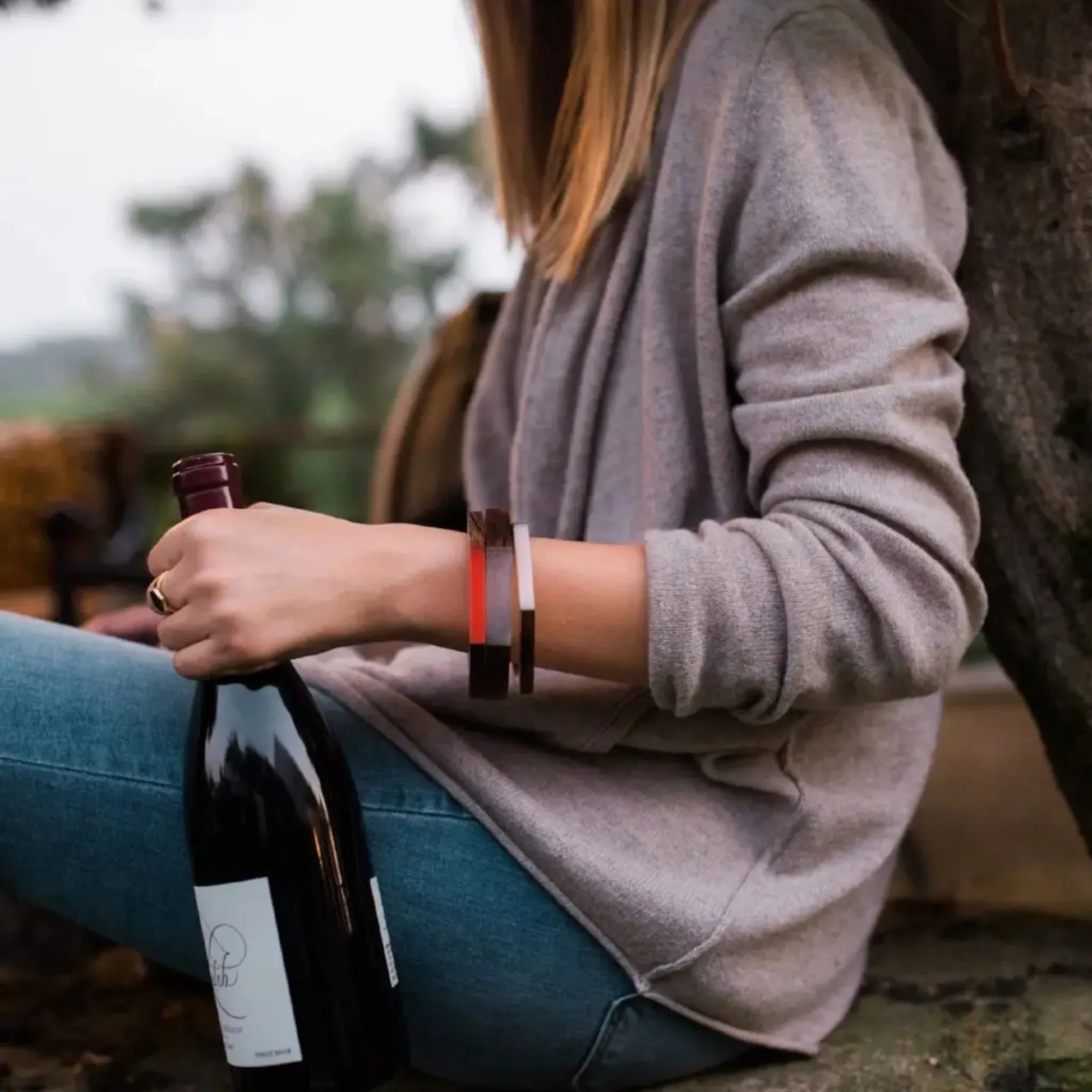 1/4" Wine Barrel Bracelet
