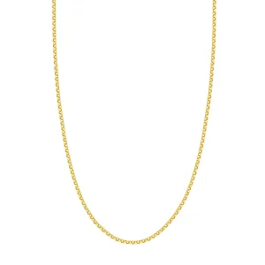 2.5mm Rolo Chain with Lobster Lock