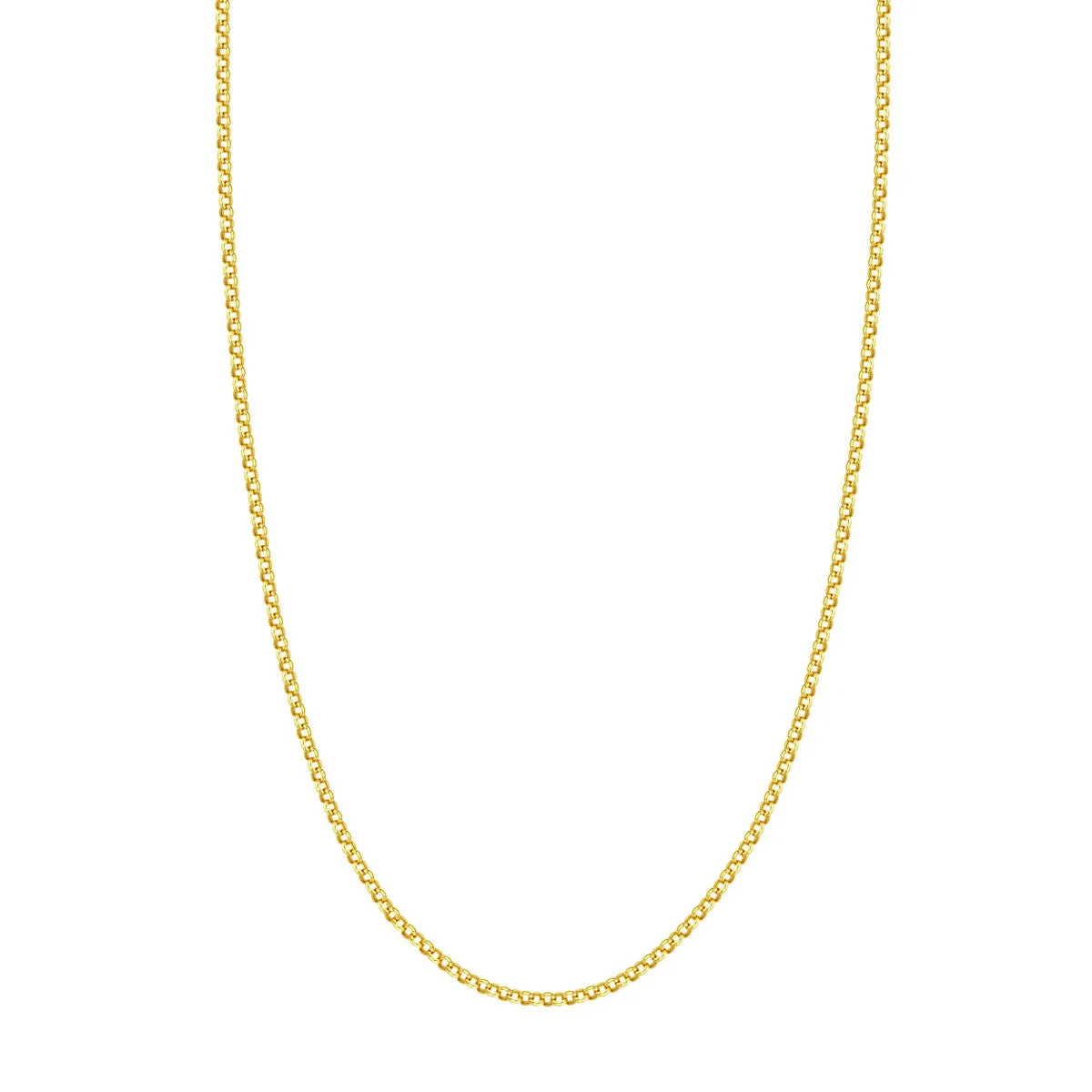 2.5mm Rolo Chain with Lobster Lock