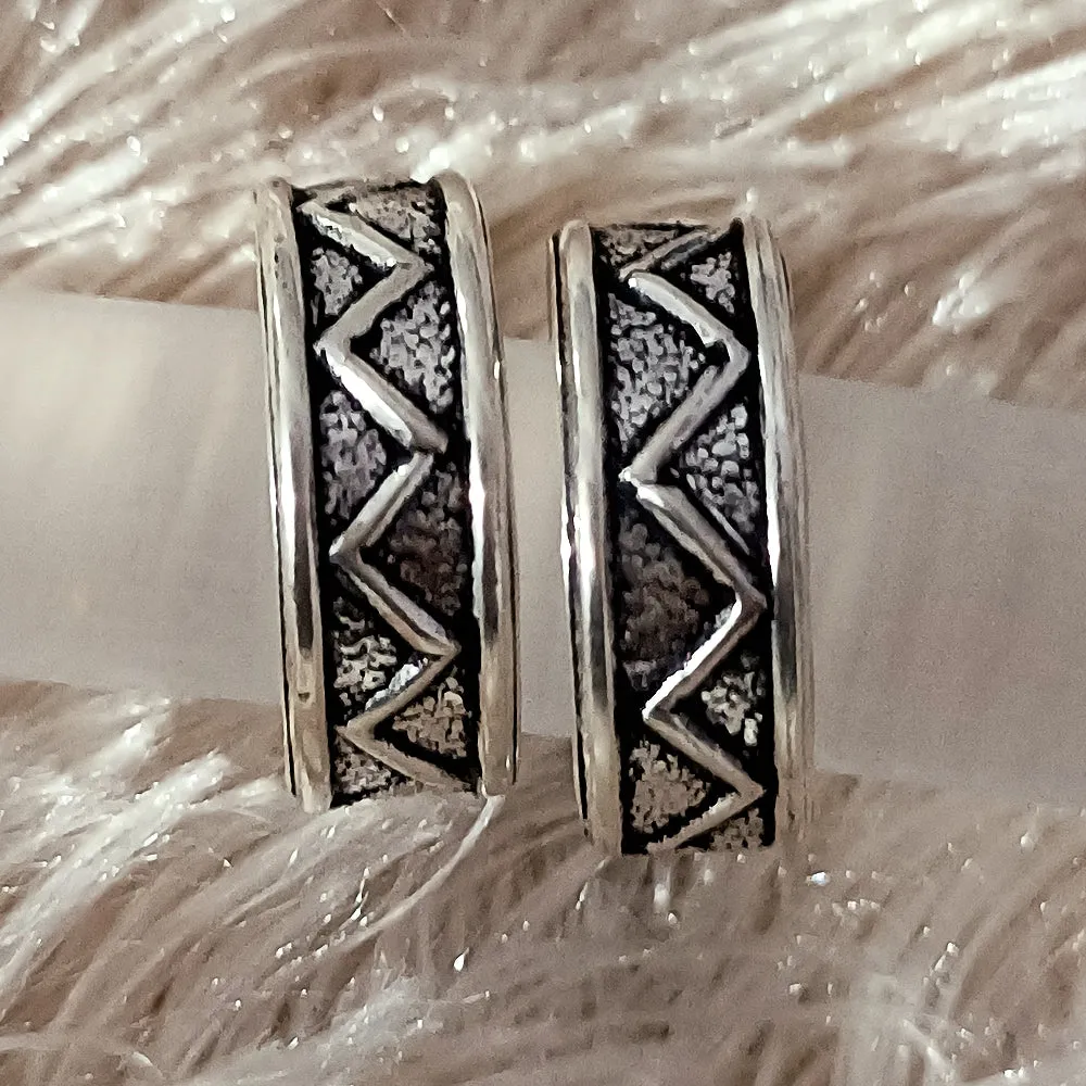 925 Silver Adjustable Toe Rings Pair (Design 98)