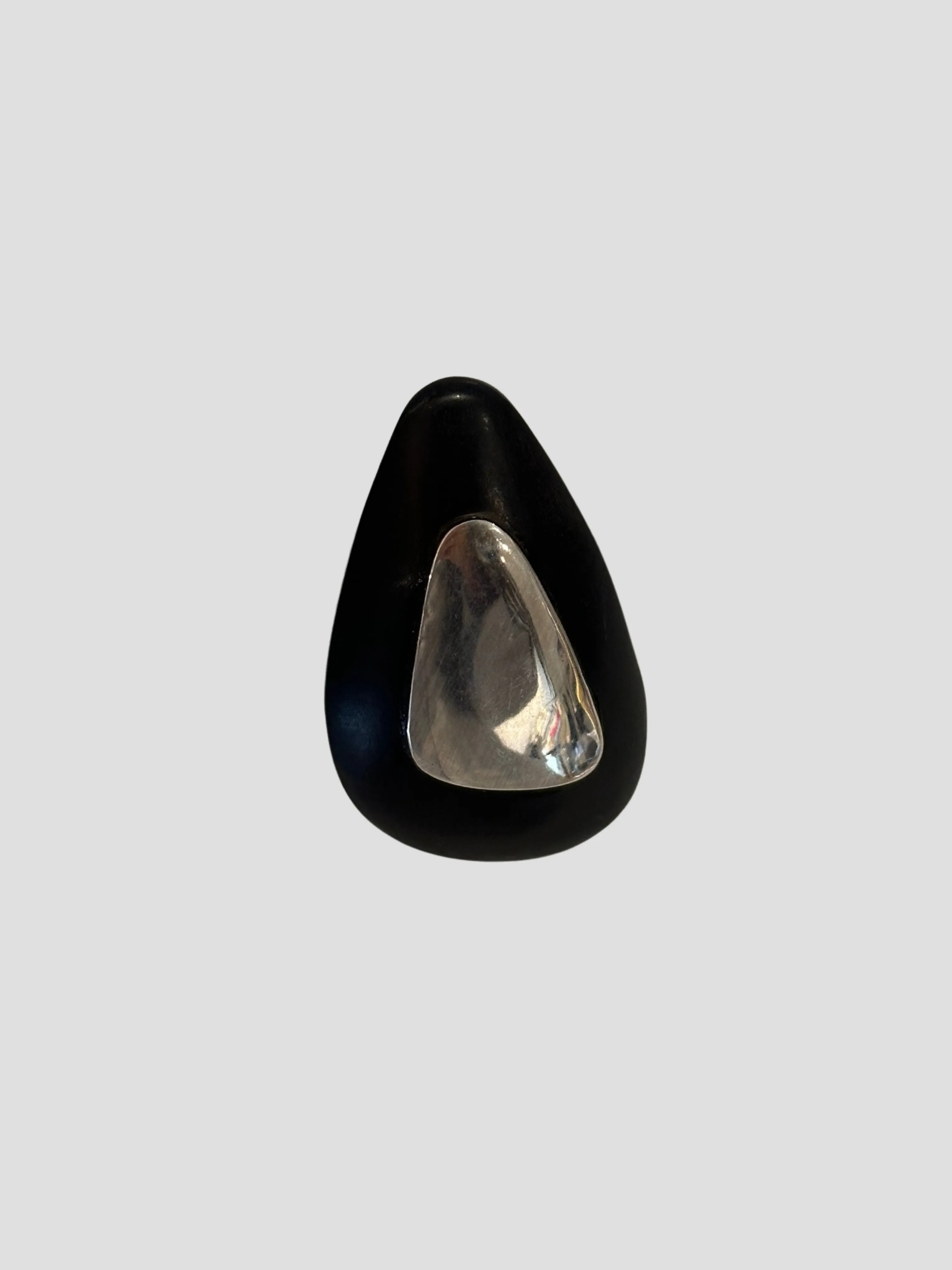 Black Silver Ring