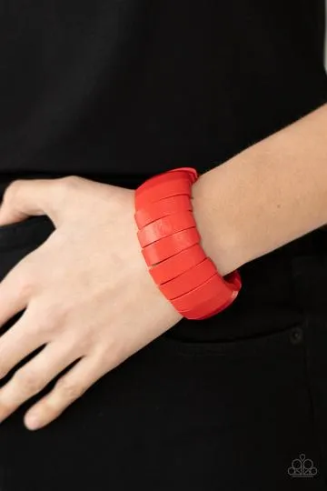 Bracelets RAISE THE BARBADOS - RED B70