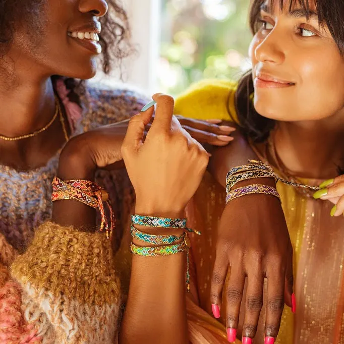 Bundle - Glow Metallic Friendship Bracelets