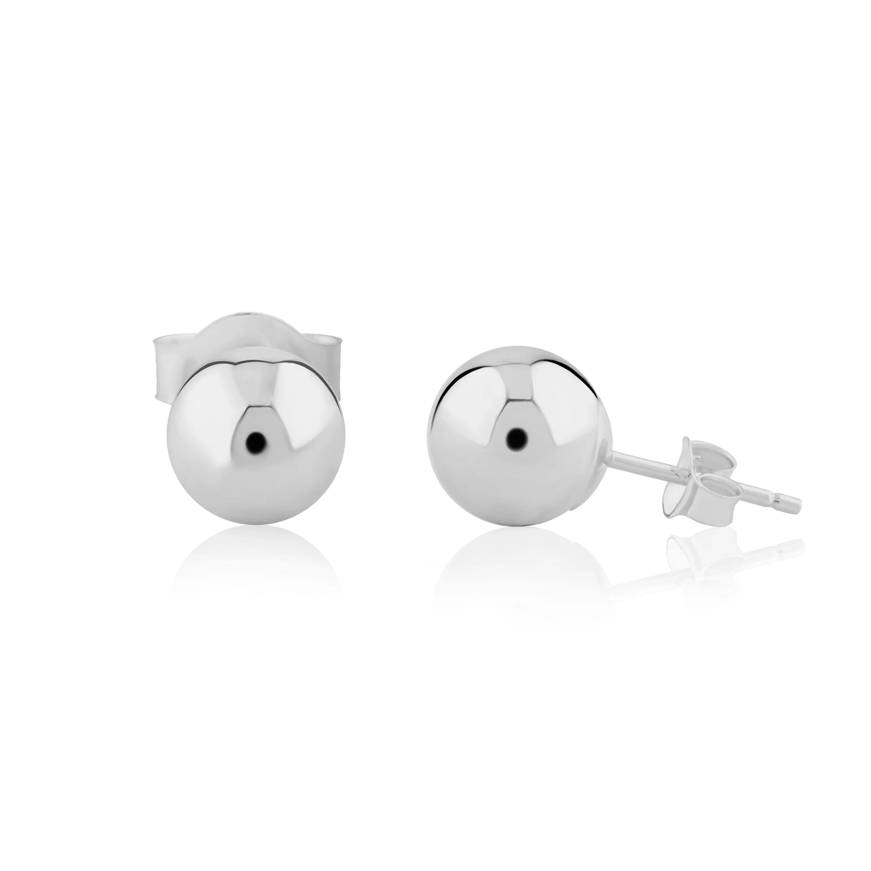 Classic Ball Earrings Large 7mm