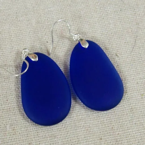 Classic  Sea Glass Drop Earrings