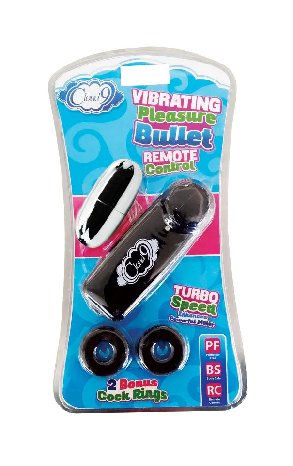 Cloud 9 Bullet Black WCock Rings