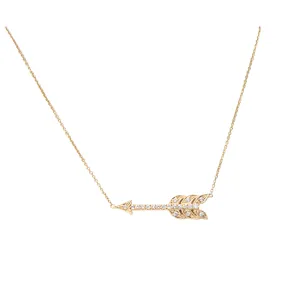 Diamond Arrow Necklace