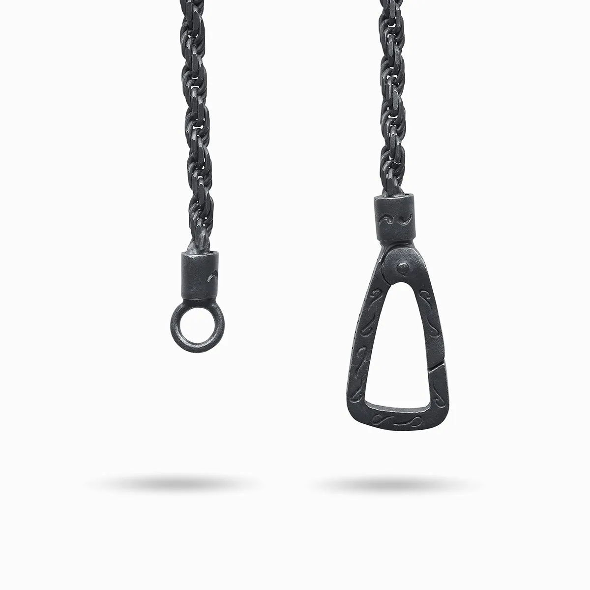 DIAMONDS'N'ROSES Silver Crucifix Pendant