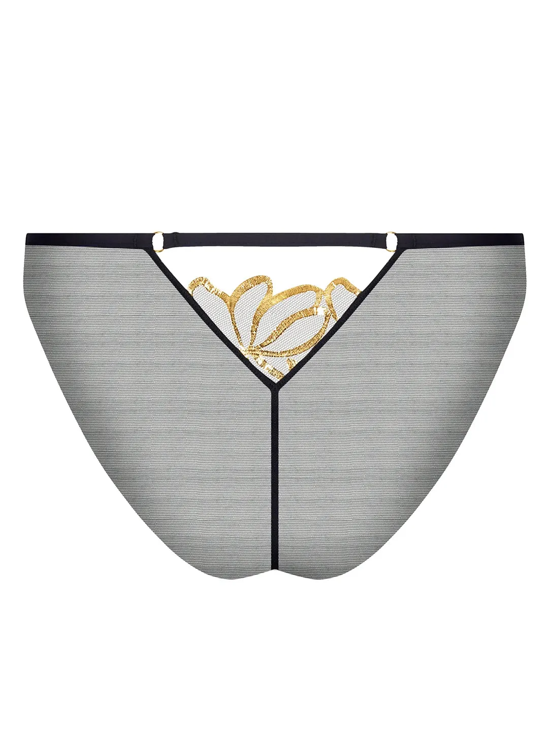 Eclats D'Or Noir Or Italian Bikini