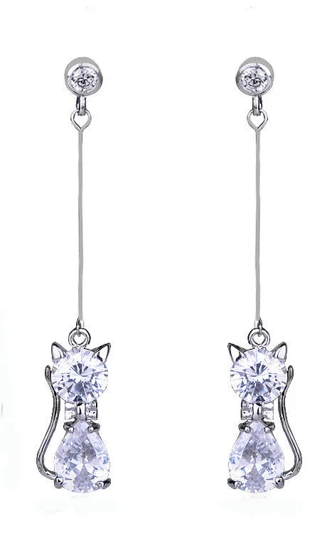 Fashion Adorable Animal Korean Zircon Earrings Jewelry For Women
