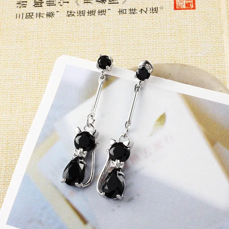 Fashion Adorable Animal Korean Zircon Earrings Jewelry For Women