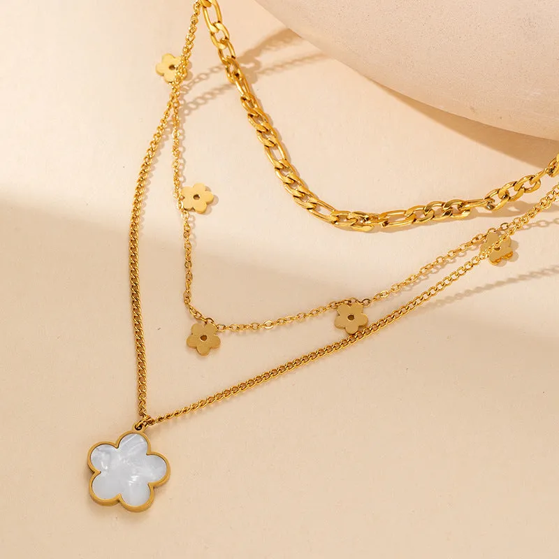 Fashion Color Candy Love Heart Color Gem Necklace Accessories