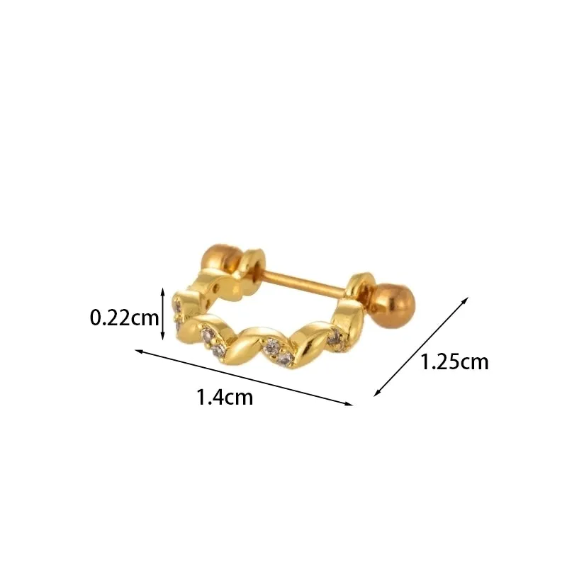 Fashion Geometric Simple Earrings