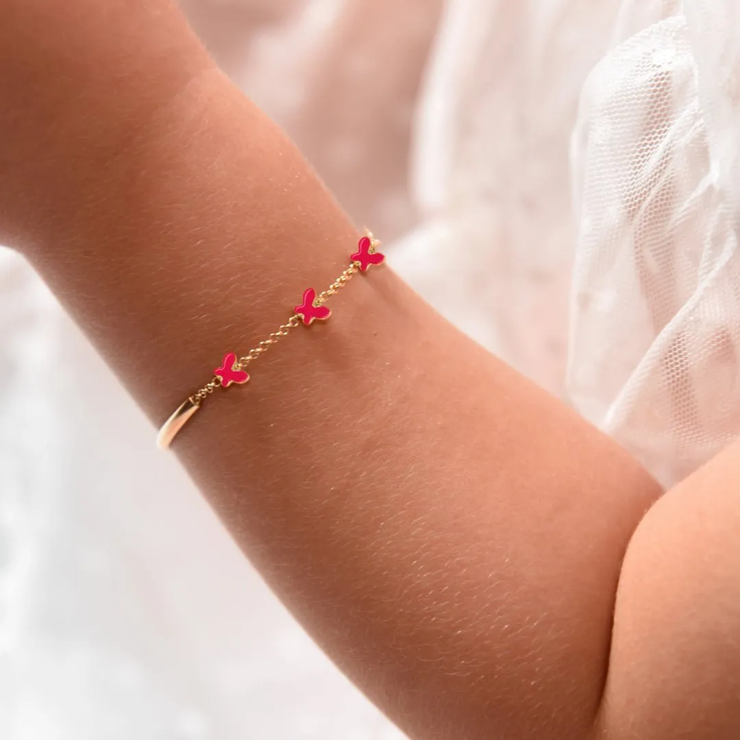 Flying Butterfly Bracelet