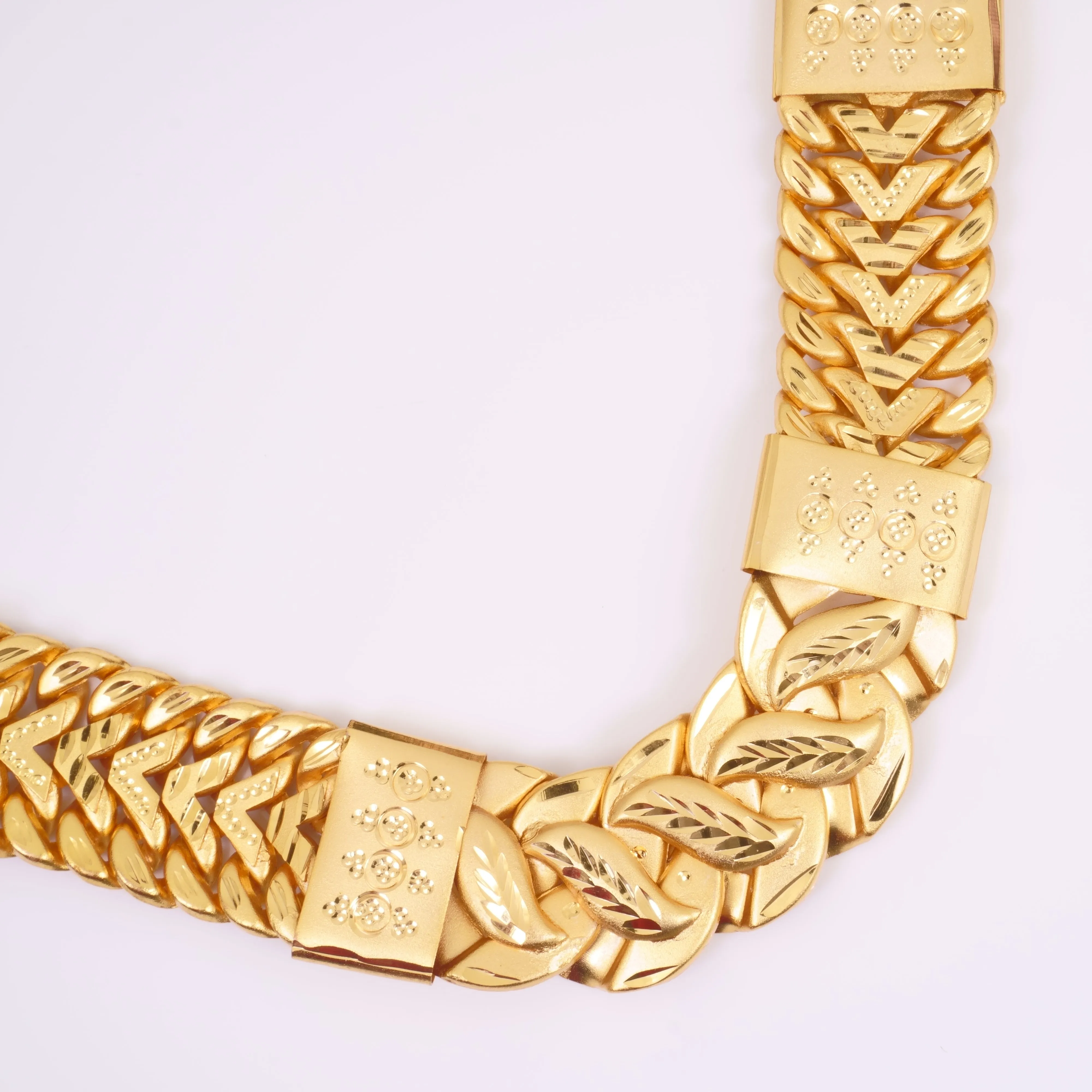 Freemen fashionable Heavy leaf chain design Chain- FM391