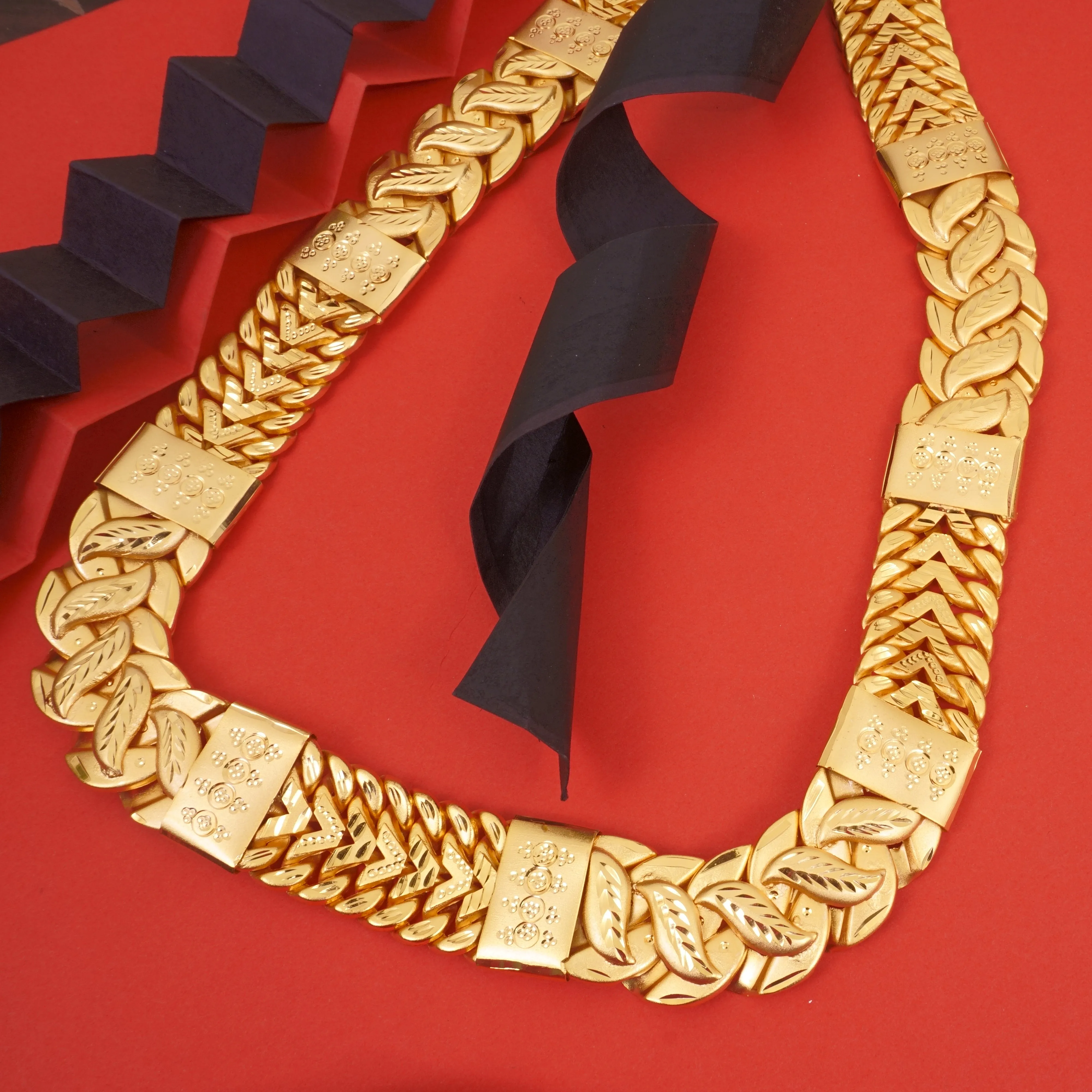 Freemen fashionable Heavy leaf chain design Chain- FM391
