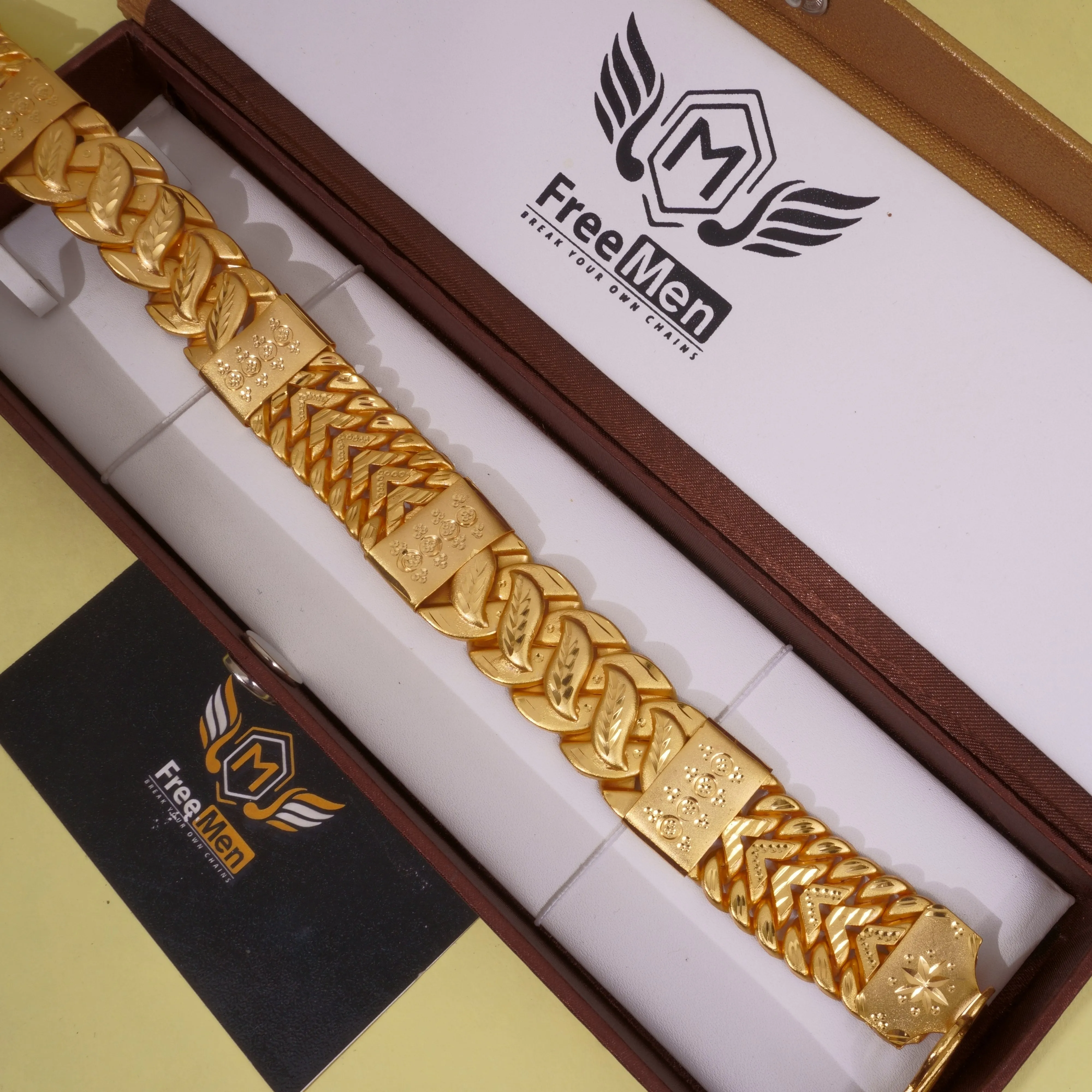 Freemen fashionable Heavy leaf chain design Chain- FM391