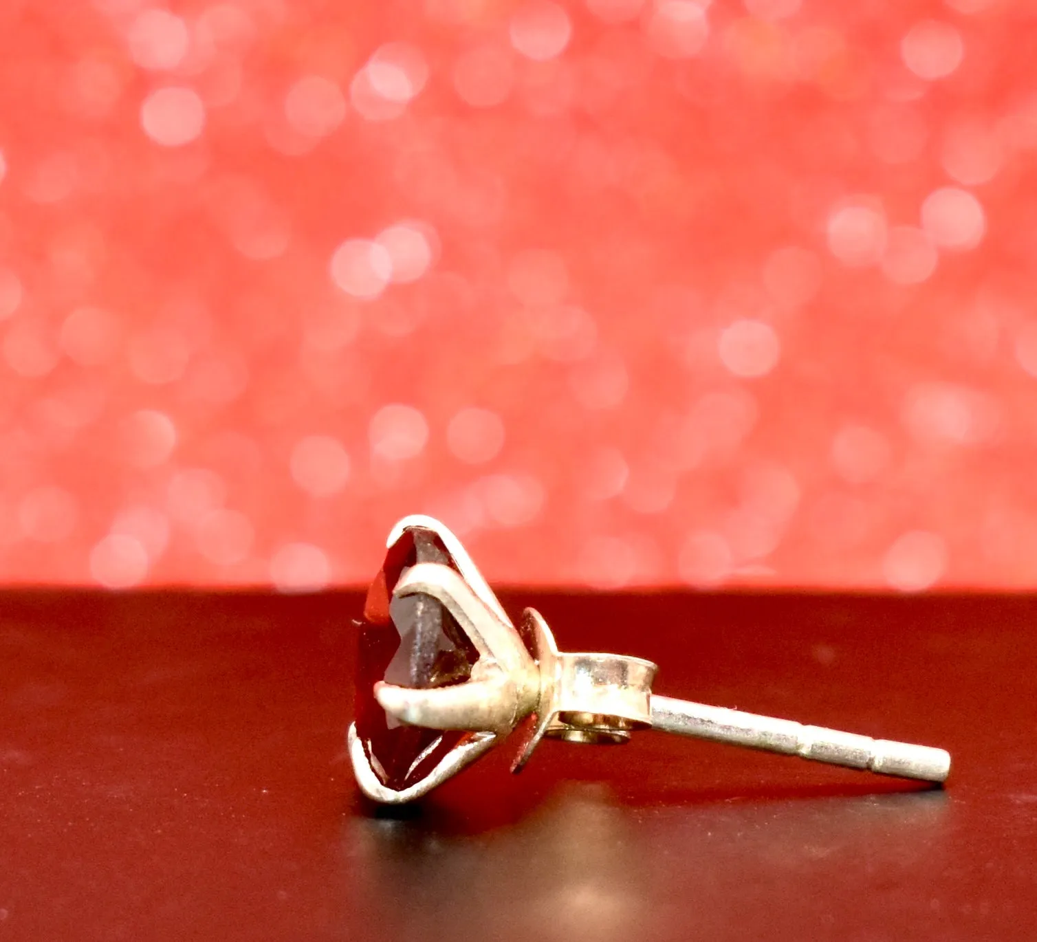 Garnet Studs
