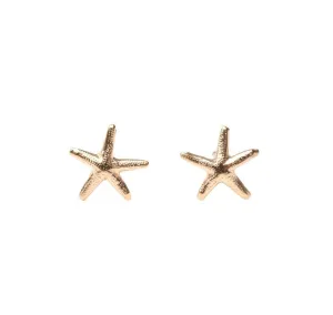 Gold Filled Starfish Stud Earrings