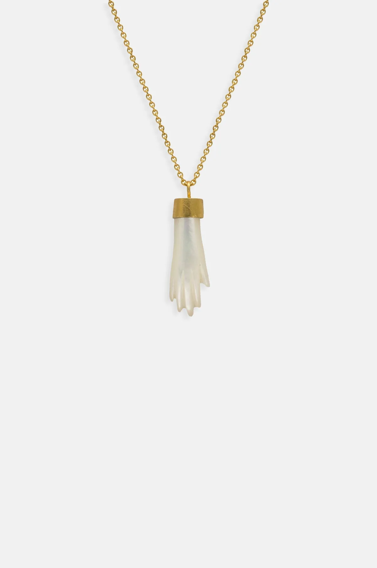 Hand Pearl Necklace