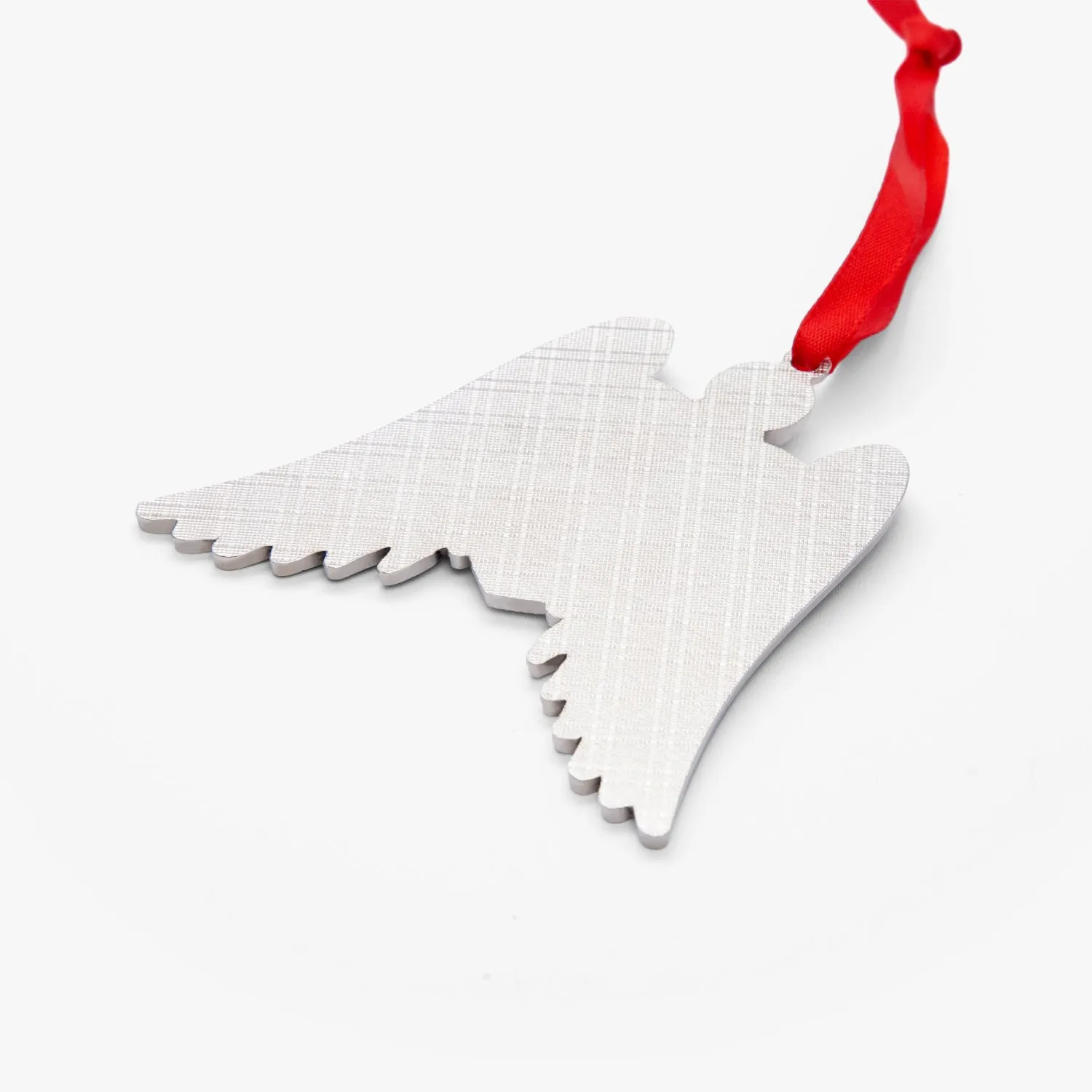 In Memory Angel Wings Ornaments - Heart Shape