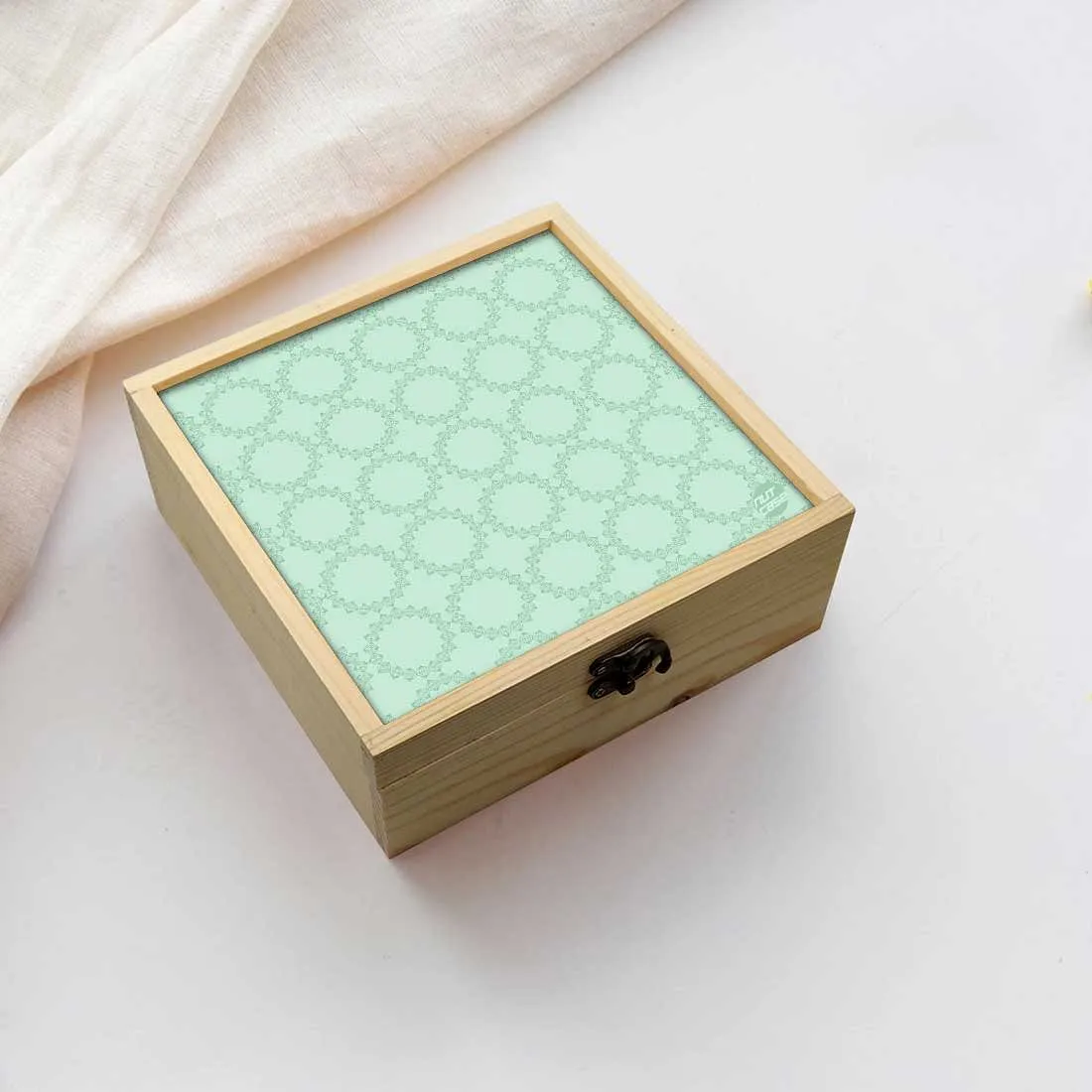 Jewellery Box Makepup Organizer -  Pattern Circle