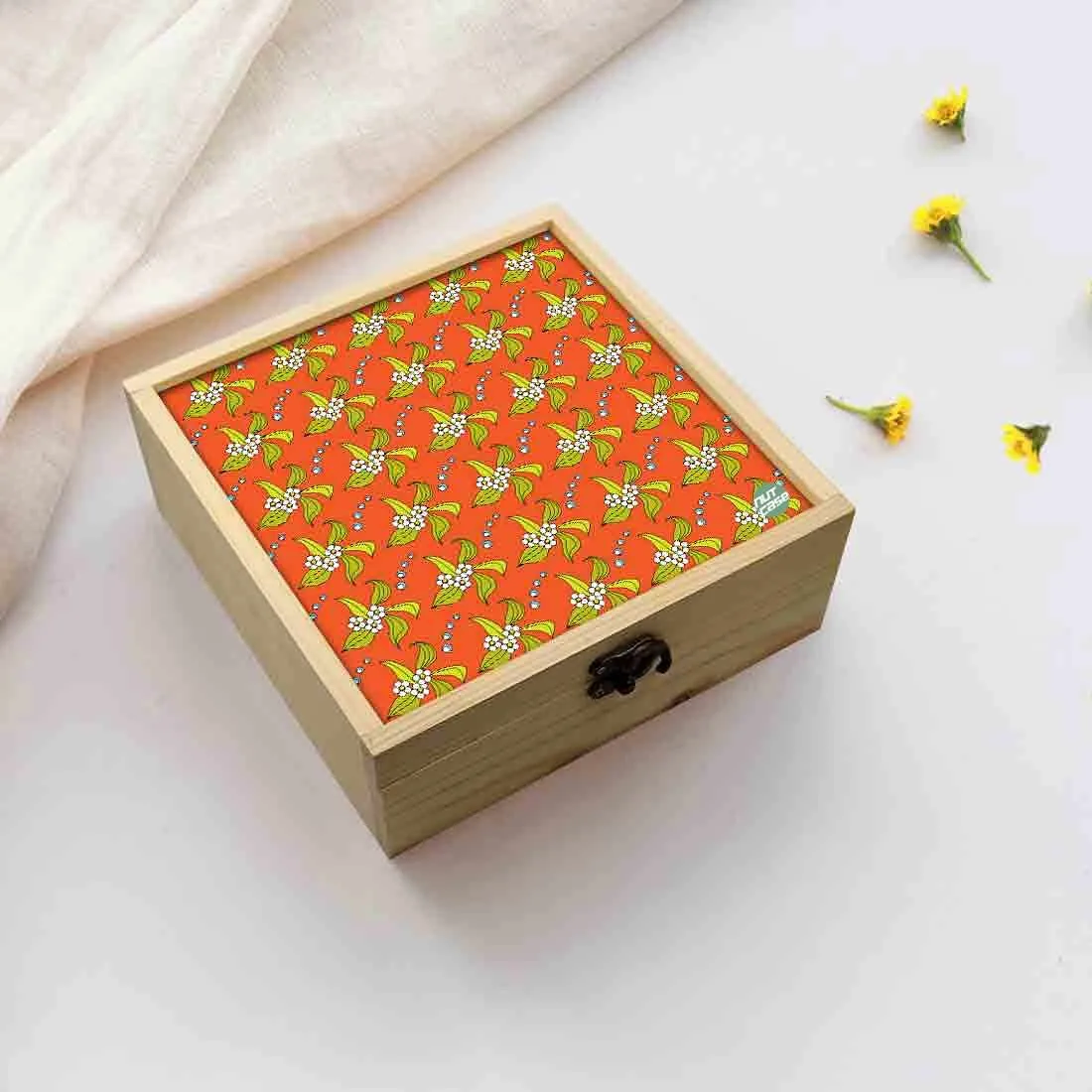 Jewellery Box Wooden Jewelry Organizer -  Spring Summer Vibes Collection