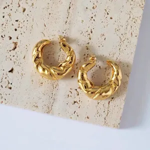 just lil things Gold Pin EarringJLT12579