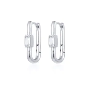 Just Lil Things Silver Drop Earrings JLT12661
