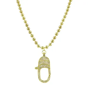 Lobster Clasp Toilet Chain Necklace