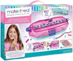 Make It Real Gem Links Bracelets Maker Multicolor