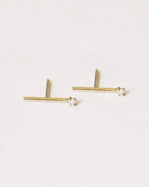 Matchstick Stud – White Diamond