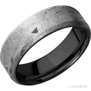 Meteorite with None Finish and Zirconium - 7MM