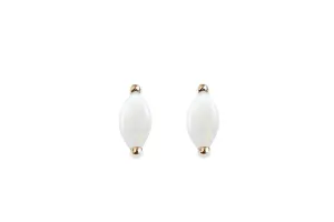 Opal Marquise Studs