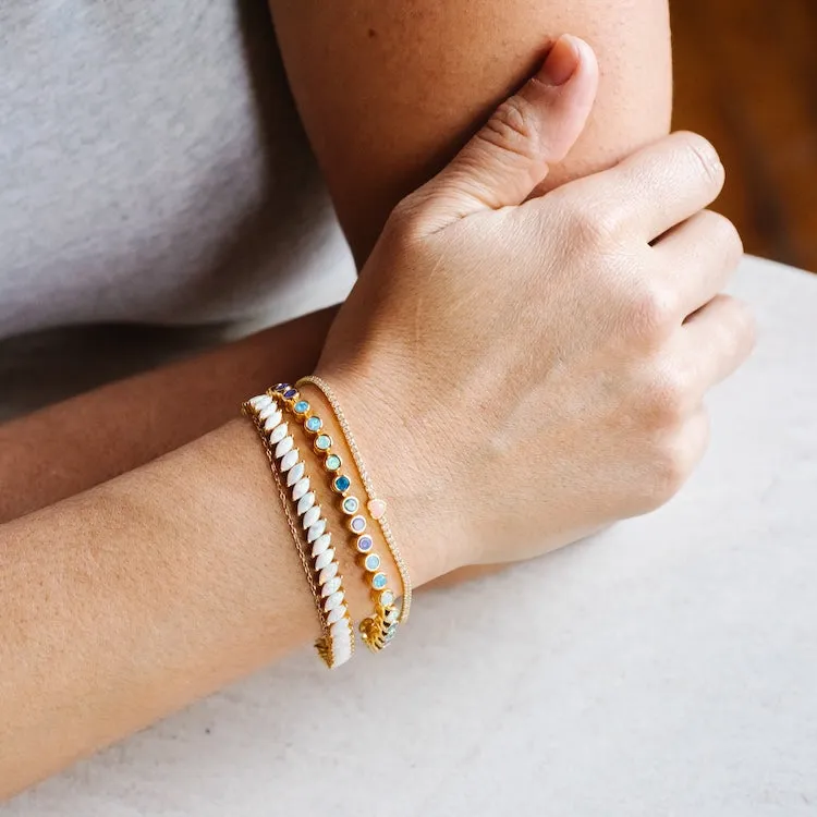 Opal Ombre Tennis Bracelet