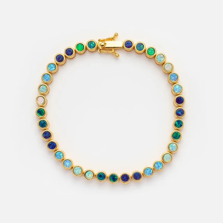 Opal Ombre Tennis Bracelet