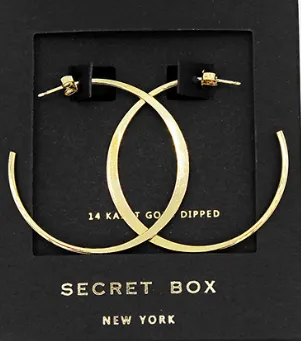 Open Hoop Earrings