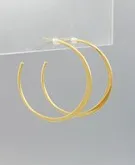 Open Hoop Earrings