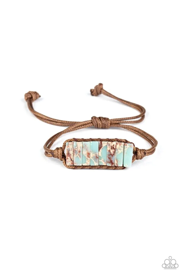 Paparazzi Bracelet ~ Canyon Warrior - Blue