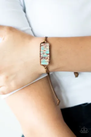 Paparazzi Bracelet ~ Canyon Warrior - Blue