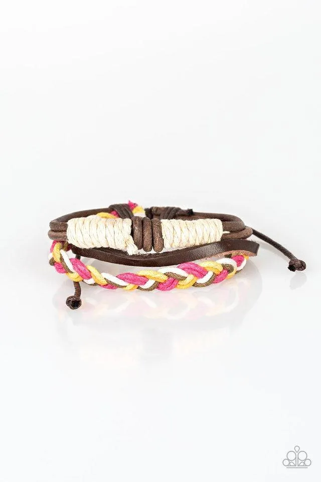 Paparazzi Bracelet ~ I Like To Hike - Multi