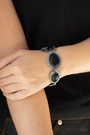 Paparazzi Bracelet ~ MESA Time Zone - Black