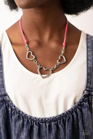 Paparazzi Necklace ~ Fashionable Flirt - Pink