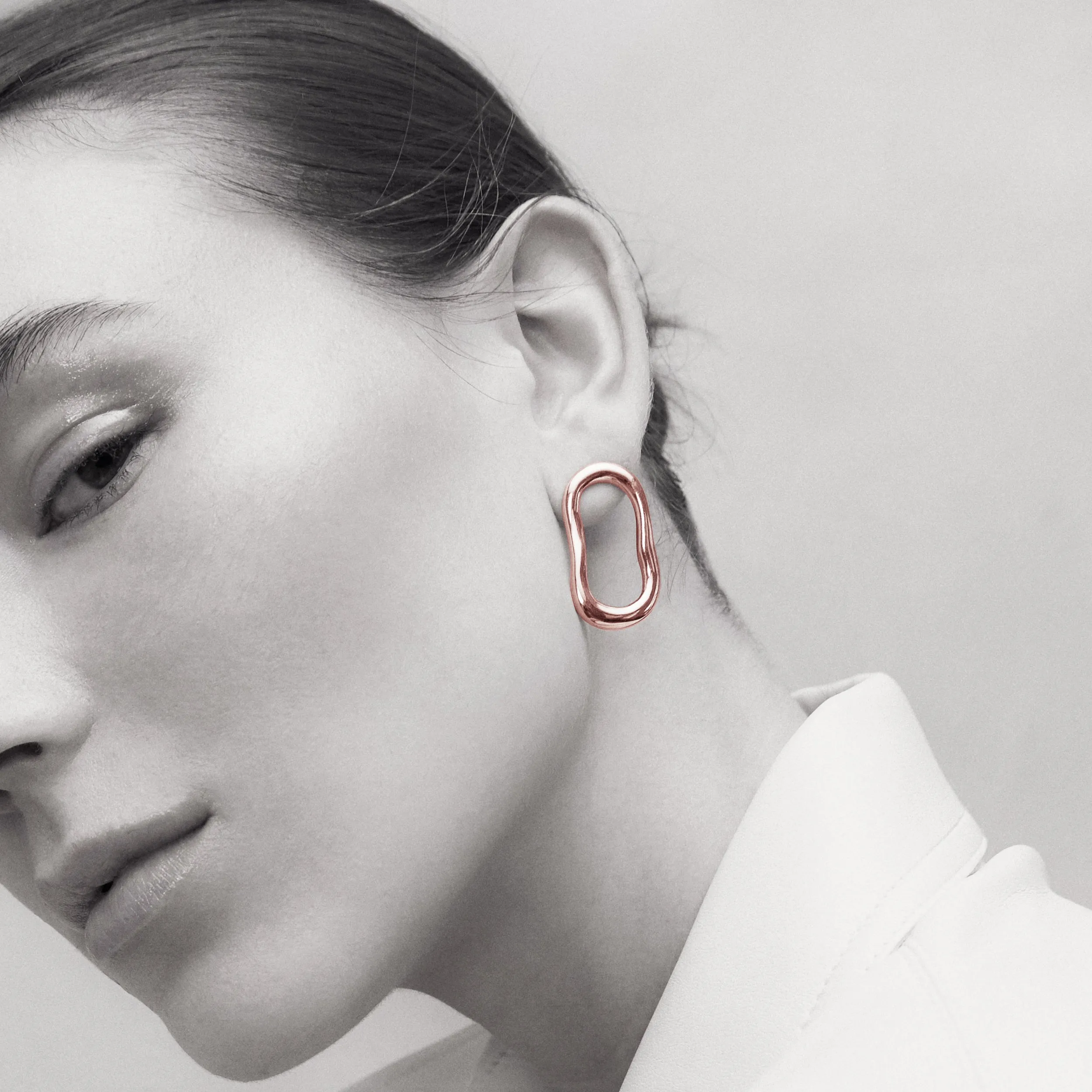 Parker Studs - Rose Gold