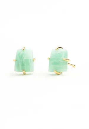 Perfect Studs in Amazonite