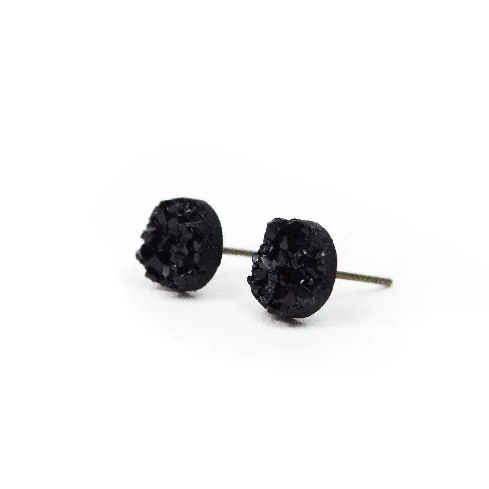 Petite Druzy Studs