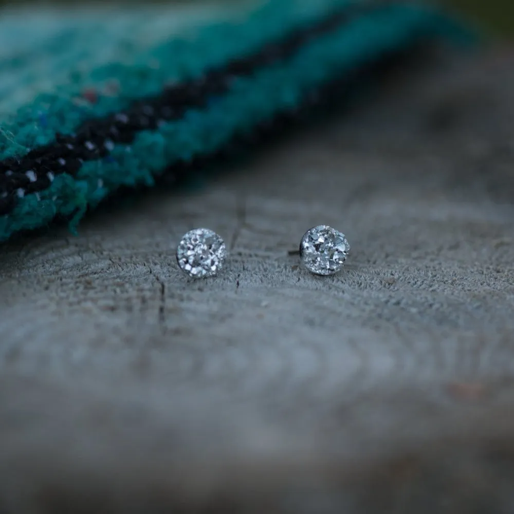 Petite Druzy Studs