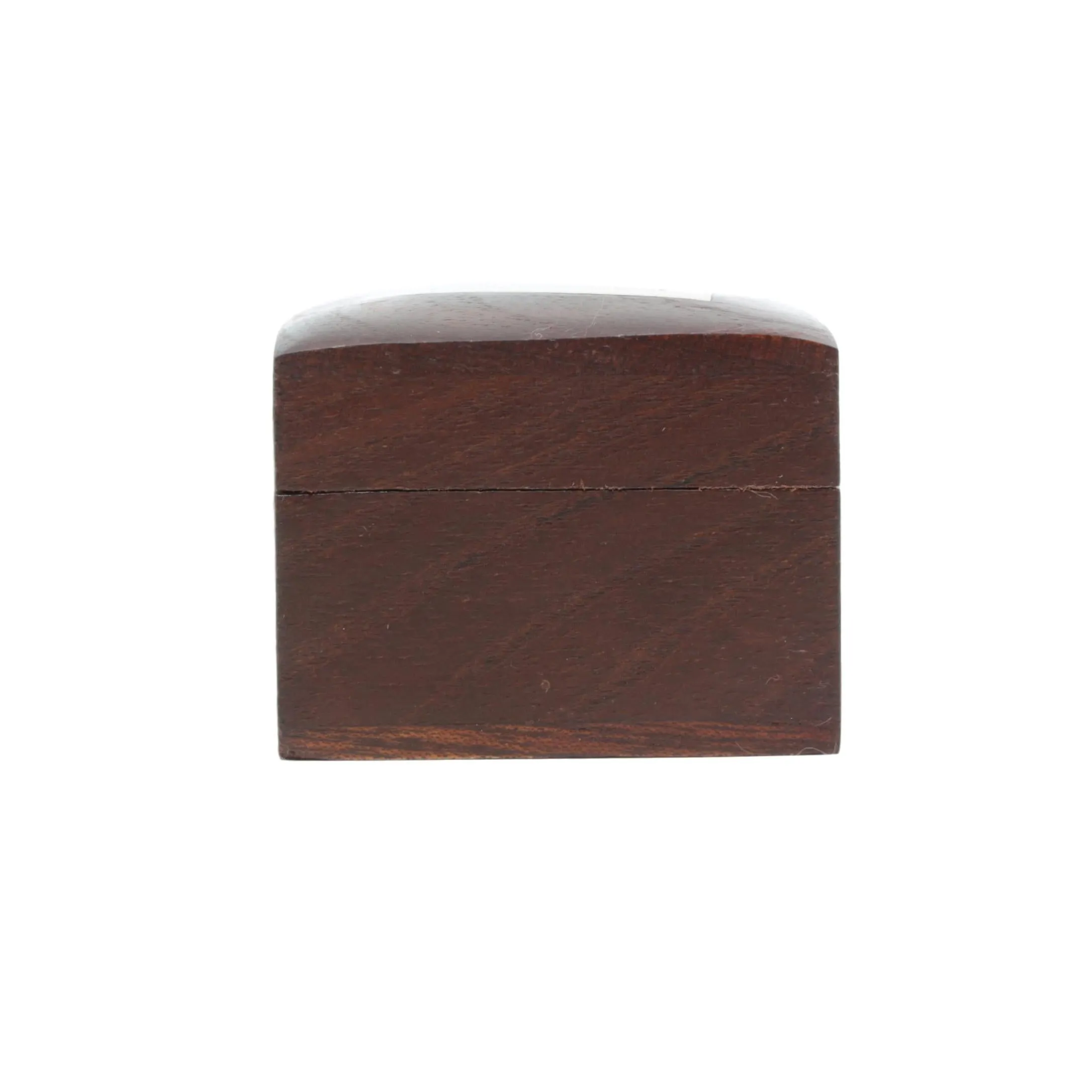 Shalinindia Wooden Box For Jewelry Butterfly Handmade Indian -Perfect For Rings-2X2X1.5 Inch-Artisan Crafted Natural Wood And Brass